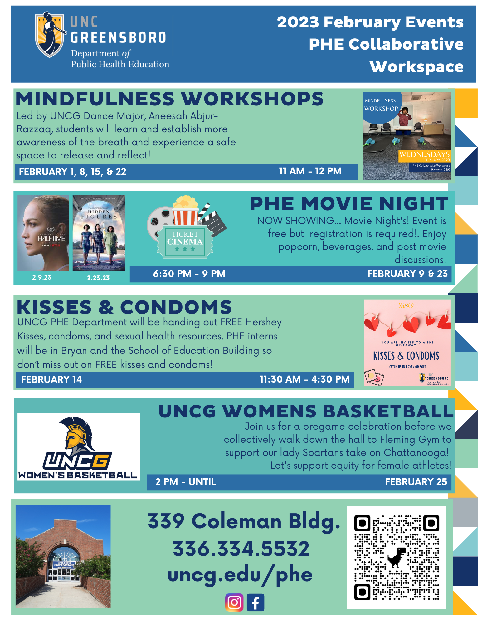 PHE Collaborative workspace February 2023 events